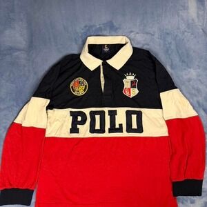 Tusuo Rugby Polo Shirt men Size XL